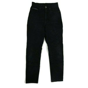 NY Jeans Women's Skinny Jeans Black Mid Rise 100% Cotton Size 2 Petites